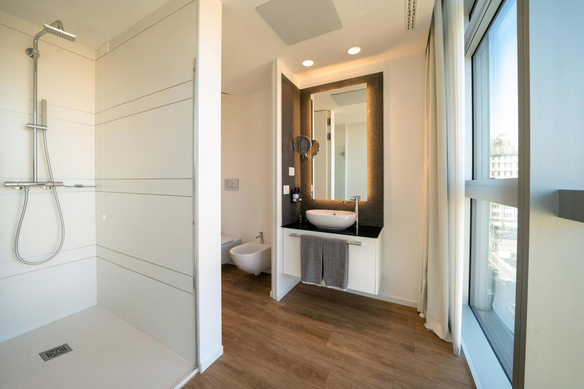 Loft Comunicante con Vista Città Interna